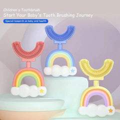 U SHAPED RAINBOW TOOTH BRUSH