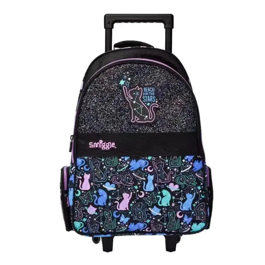 ORIGINAL WILD SIDE TROLLEY BACKPACK WITH LIGHT UP WHEELS SPARKLES
