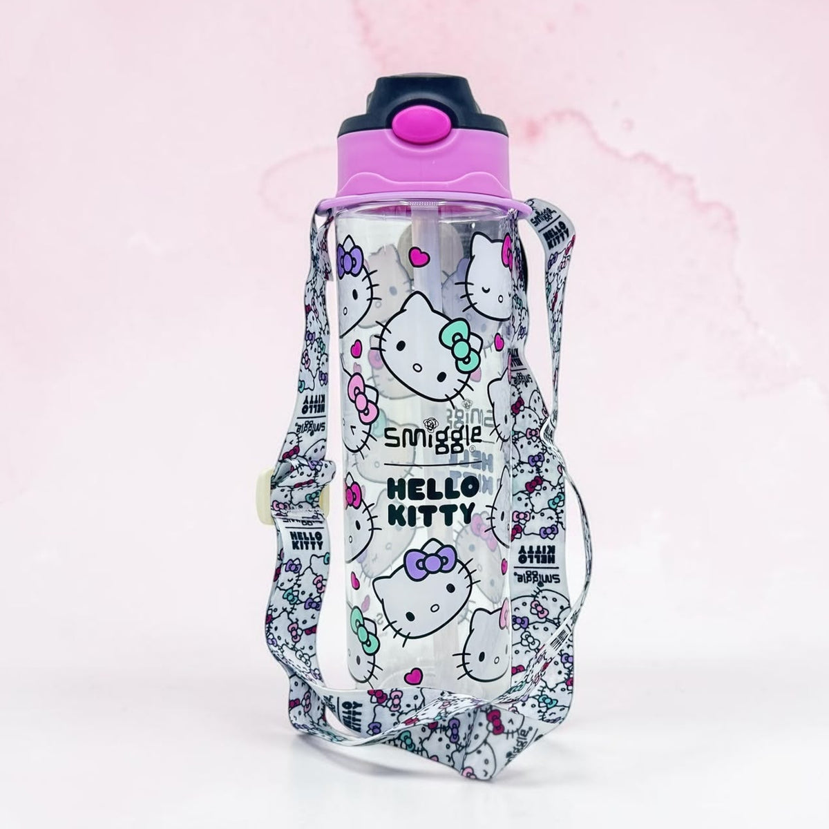 HELLO KITTY BOTTLE WITH STRAP