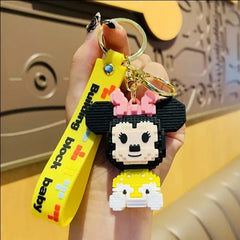 BUILDING BLOCK CHARACTER KEYCHAIN