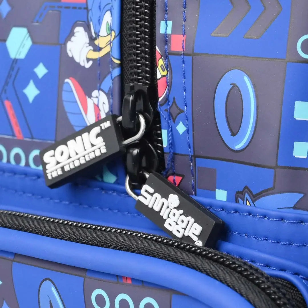 SONIC TROLLEY BACKPACK WITH LIGHT UP WHEELS - Sparkles