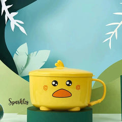 CUTE DUCK NOODLES BOWL