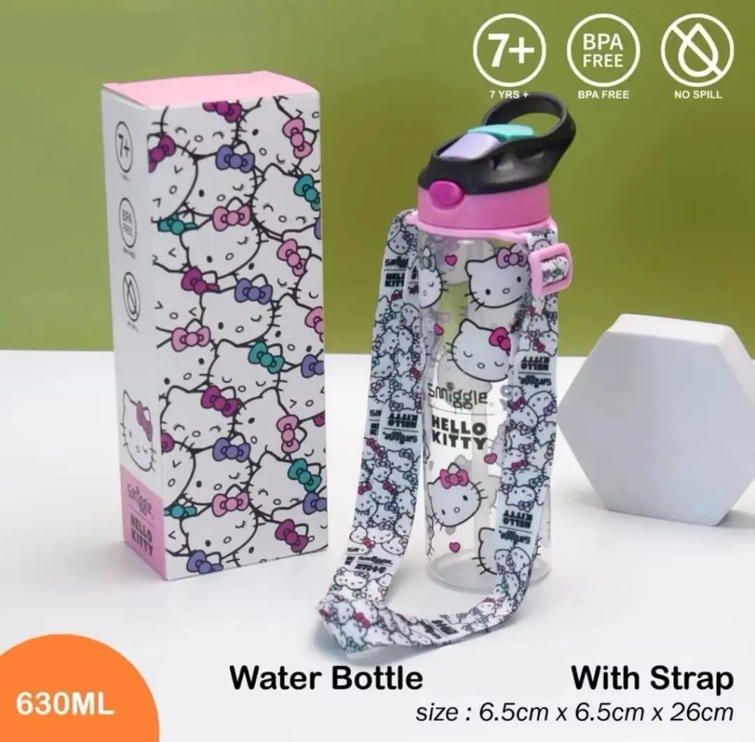 HELLO KITTY BOTTLE WITH STRAP - Sparkles