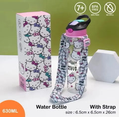 HELLO KITTY BOTTLE WITH STRAP - Sparkles