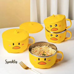 CUTE DUCK NOODLES BOWL