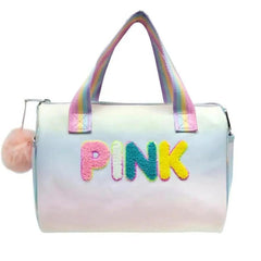 PINK MINI DUFFEL BAG