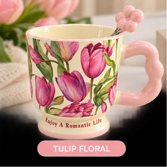 TRENDY FLORAL MUG
