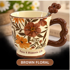 TRENDY FLORAL MUG