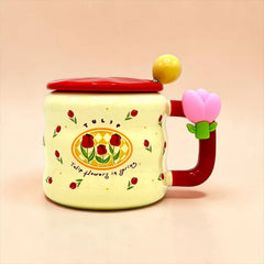AESTHETIC FLORAL PINTEREST MUG - Sparkles