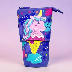 UNICORN 2 IN 1 PENCIL CASE