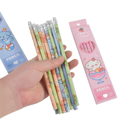 CUTE 6 X PENCILS SET