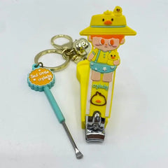 CUTEST NAIL CLIPPER KEYCHAIN SPARKLES