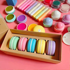 MACARON LIP BALM FOR WINTER SPARKLES