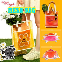 PRETTY MESH TOTE BAG