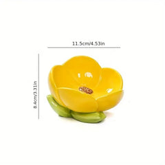 TULIP CERAMIC TRINKET HOLDER SPARKLES