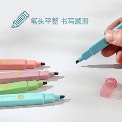 PACK 0F 6 PAW HIGHLIGHTER PENS