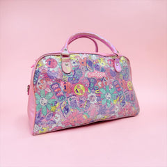 SHIMMERY PINK DUFFEL BAG