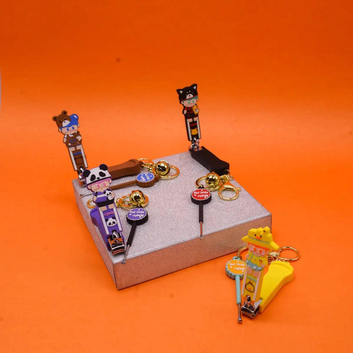 Mpf Keychain CUTEST NAIL CLIPPER KEYCHAIN - Sparkles