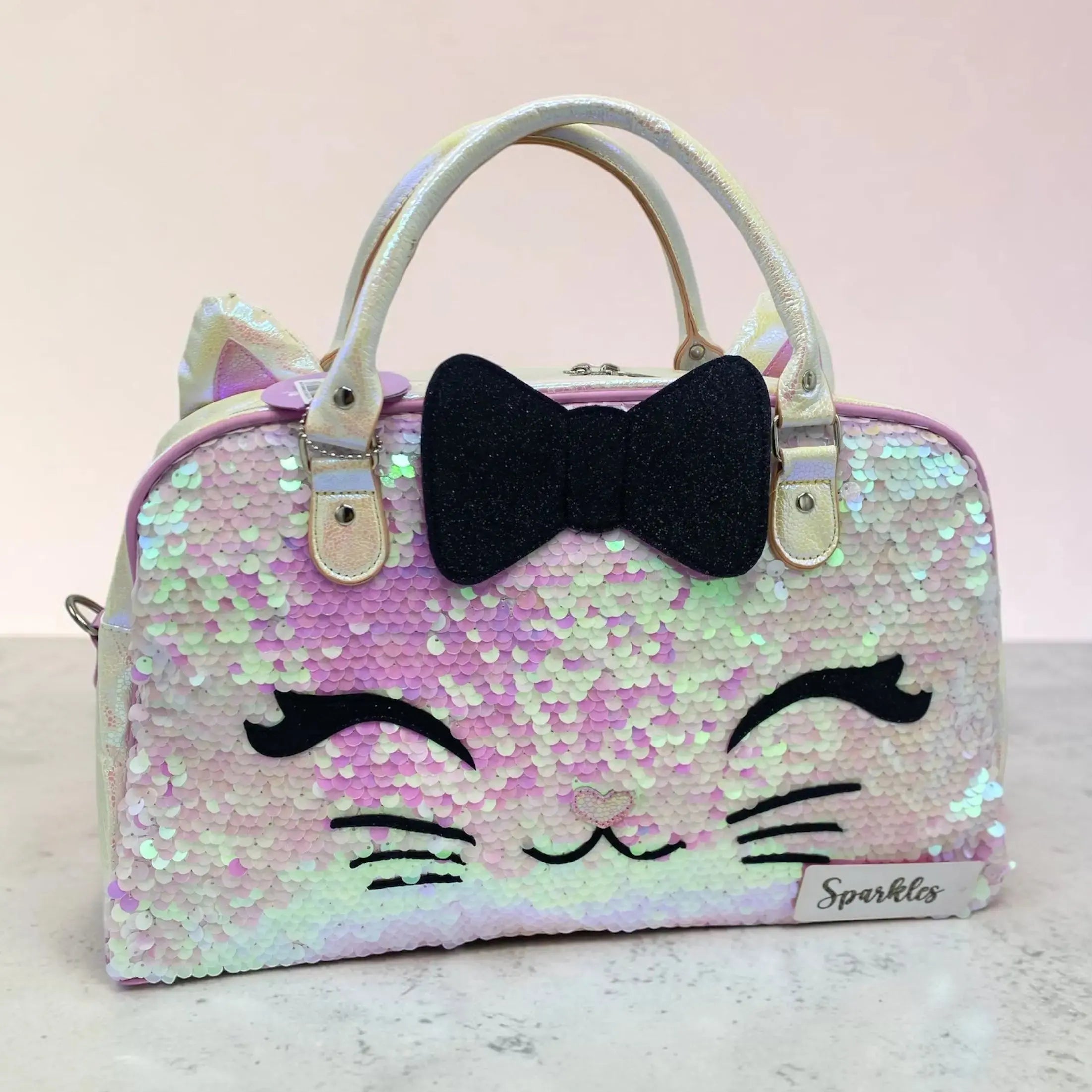 KITTY BOW DUFFEL BAG - Sparkles