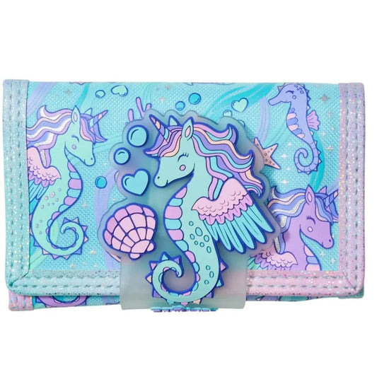 SHIMMERY SEAHORSE WALLET - Sparkles