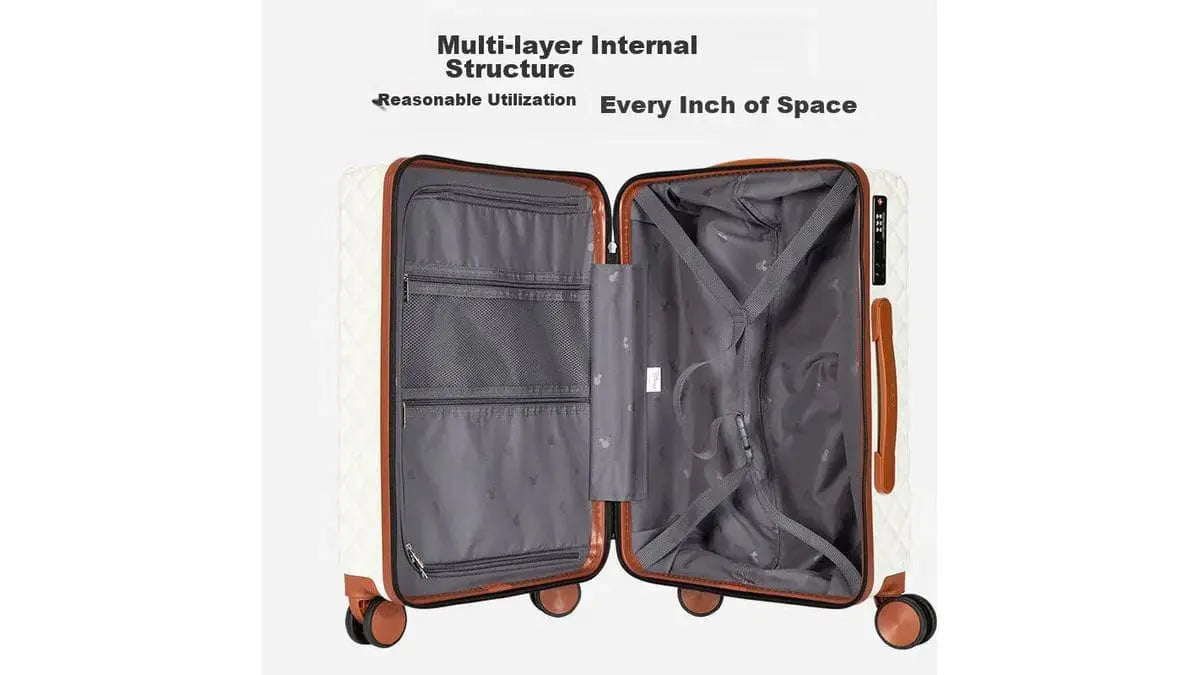 MICKEY ORIGINAL LUGGAGE TROLLEY BAG - Sparkles