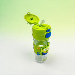 AESTHETIC DURABLE GREEN ALIEN WATER BOTTLE