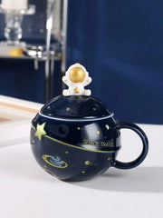 CERAMIC ASTRONAUT MUG SPARKLES