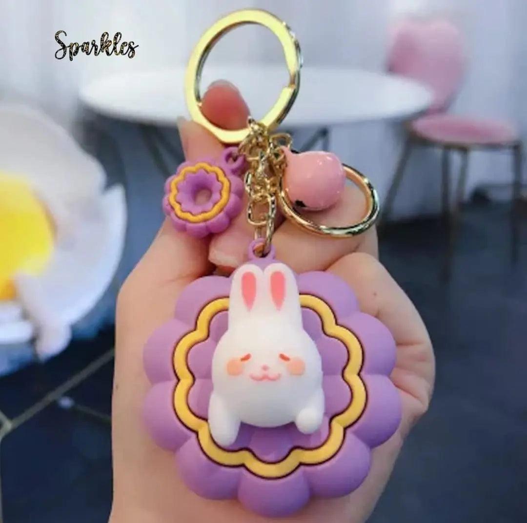 ADORABLE CHARACTER KEYCHAIN SPARKLES