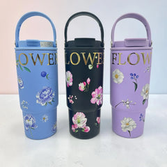 FLORAL INSULATED TUMBLER