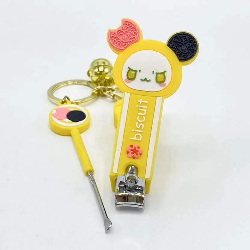 CUTEST NAIL CLIPPER KEYCHAIN SPARKLES