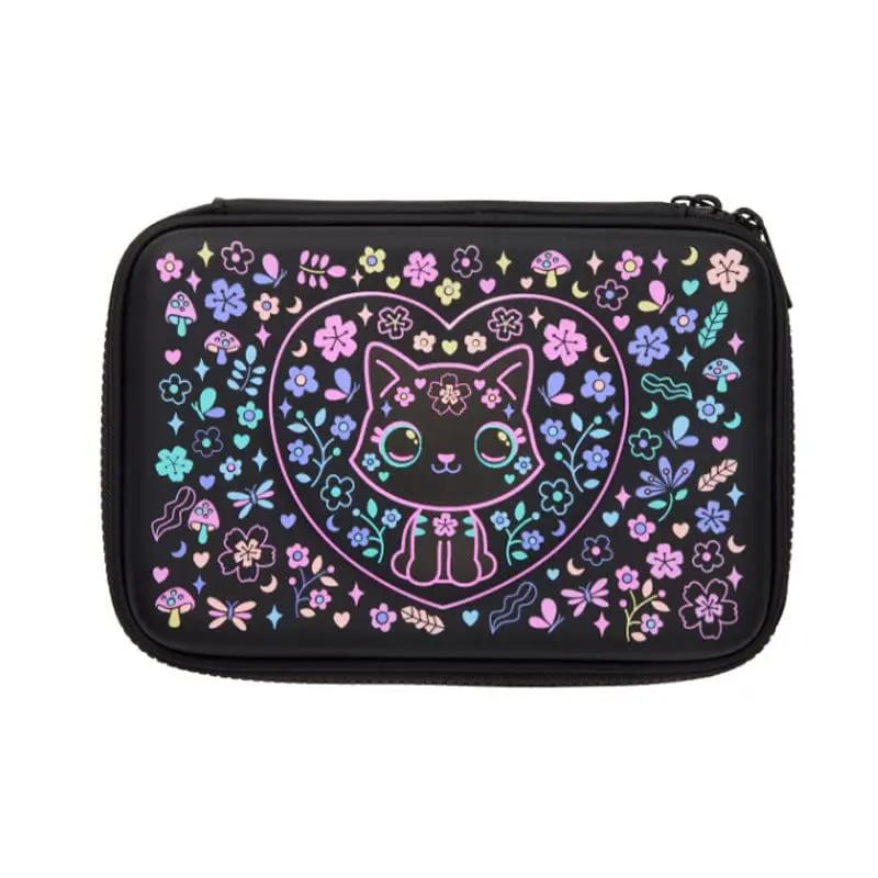 SMIGGLE BLACK CAT ORGANIZER SPARKLES
