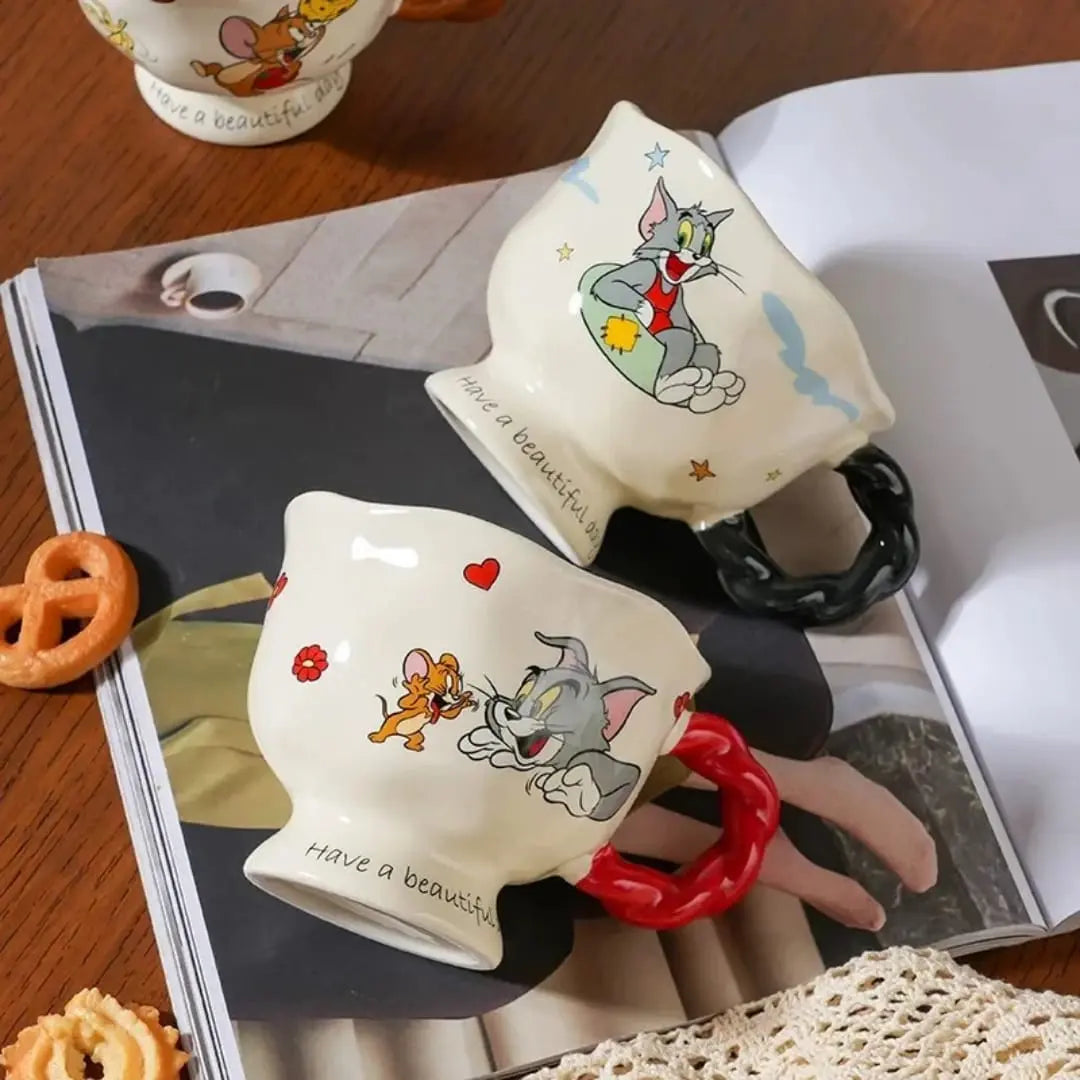CUTE TOM & JERRY MUG - Sparkles