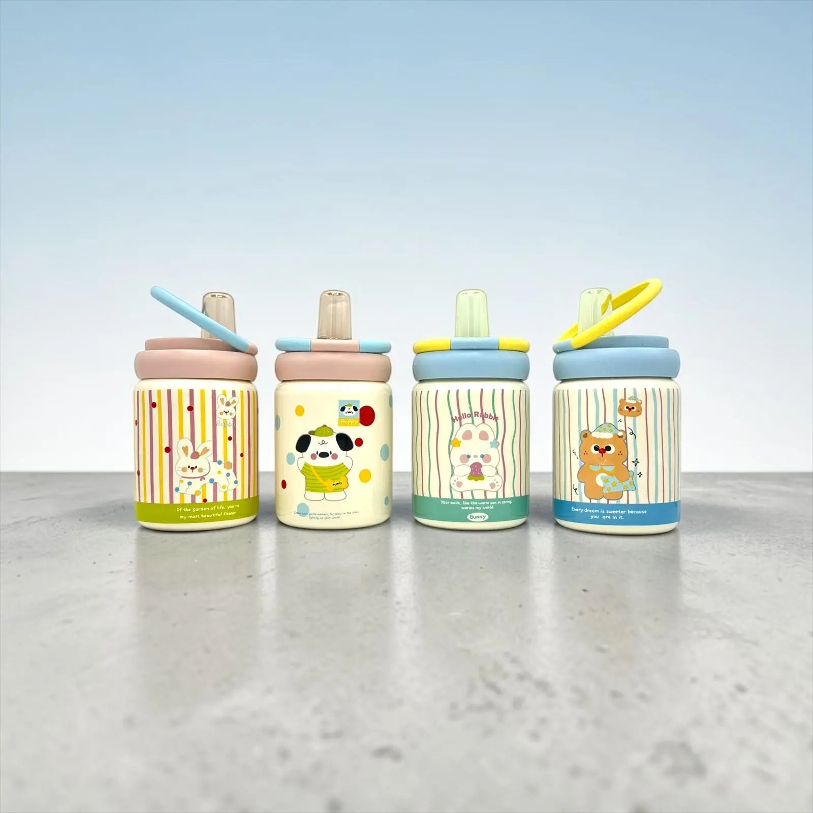 ADORABLE CERAMIC SIPPY CUP - Sparkles