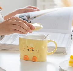 KAWAII CHEESE MUG SPARKLES