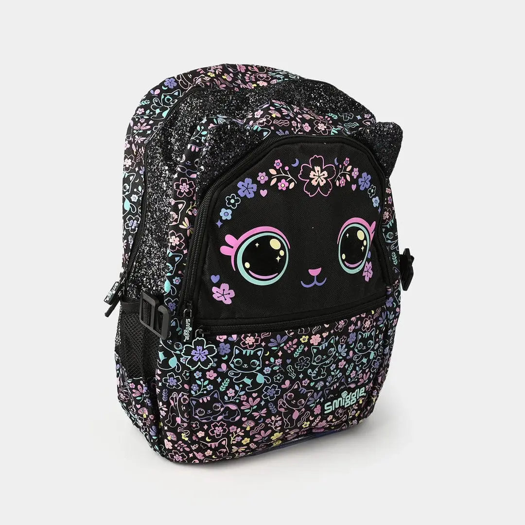SMIGGLE BLACK CAT BACKPACK SPARKLES