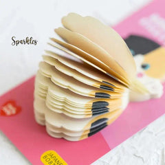 QUIRKY KITTY MEMO PAD
