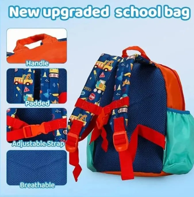 VEST DINO TRACTOR BACKPACK SPARKLES