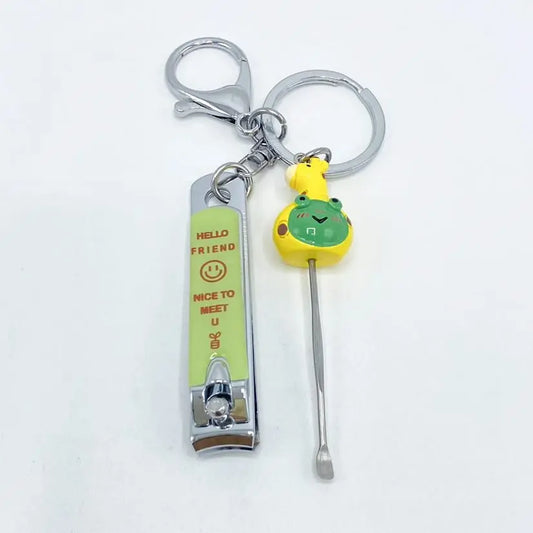 CUTEST NAIL CLIPPER KEYCHAIN SPARKLES