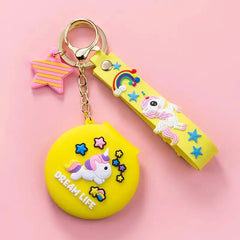 UNICORN MIRROR KEYCHAIN