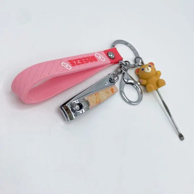 CUTEST NAIL CLIPPER KEYCHAIN SPARKLES