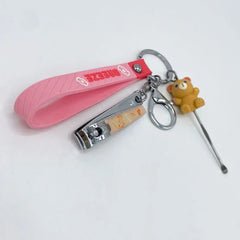 CUTEST NAIL CLIPPER KEYCHAIN SPARKLES