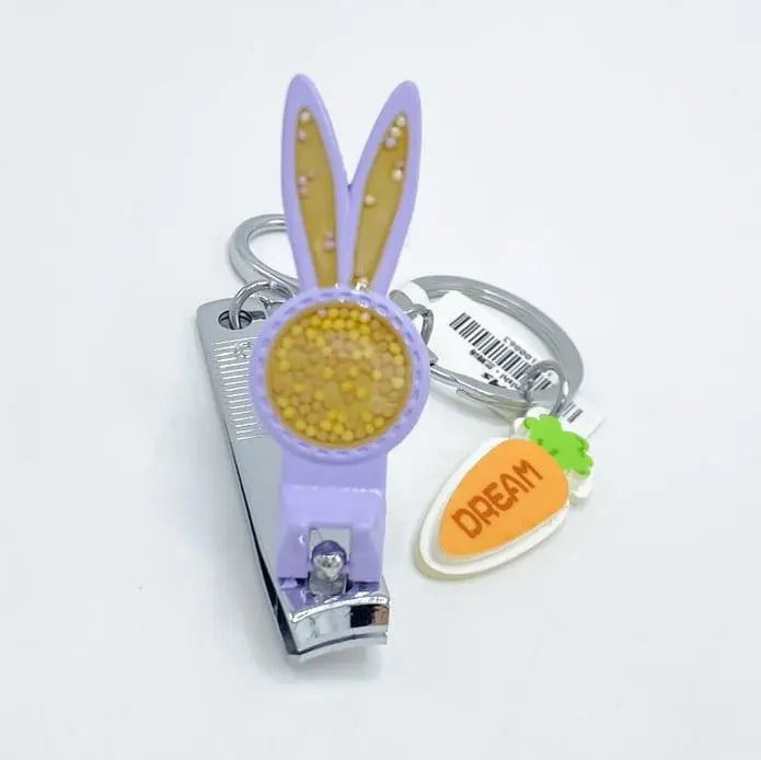 CUTEST NAIL CLIPPER KEYCHAIN SPARKLES