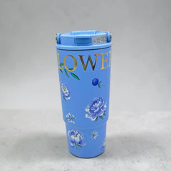 FLORAL INSULATED TUMBLER
