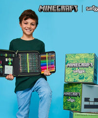 SMIGGLE MINECRAFT STATIONERY GIFT SET SPARKLES