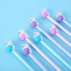 PLAYING CAT GEL PEN
