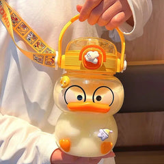 CUTE YELLOW DUCK SIPPER