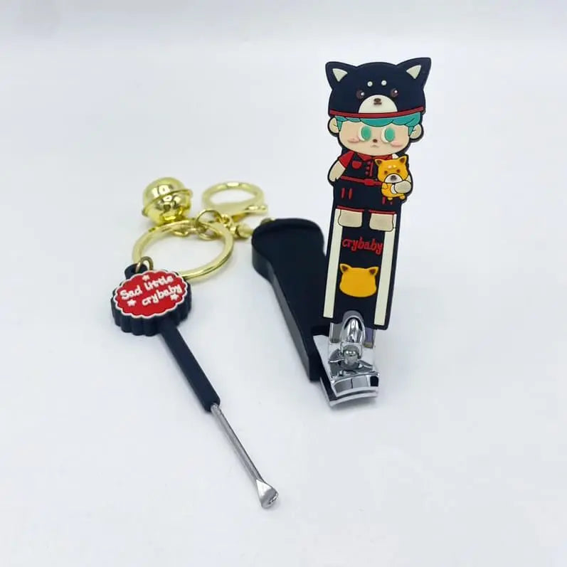 CUTEST NAIL CLIPPER KEYCHAIN SPARKLES