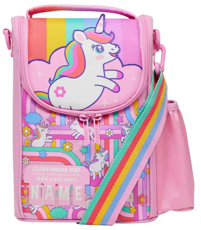 BLAST OFF UNICORN LUNCH BAG SPARKLES