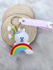 KAWAII RAINBOW KEYCHAIN