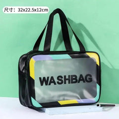 SET OF TOILETRY WASH BAGS